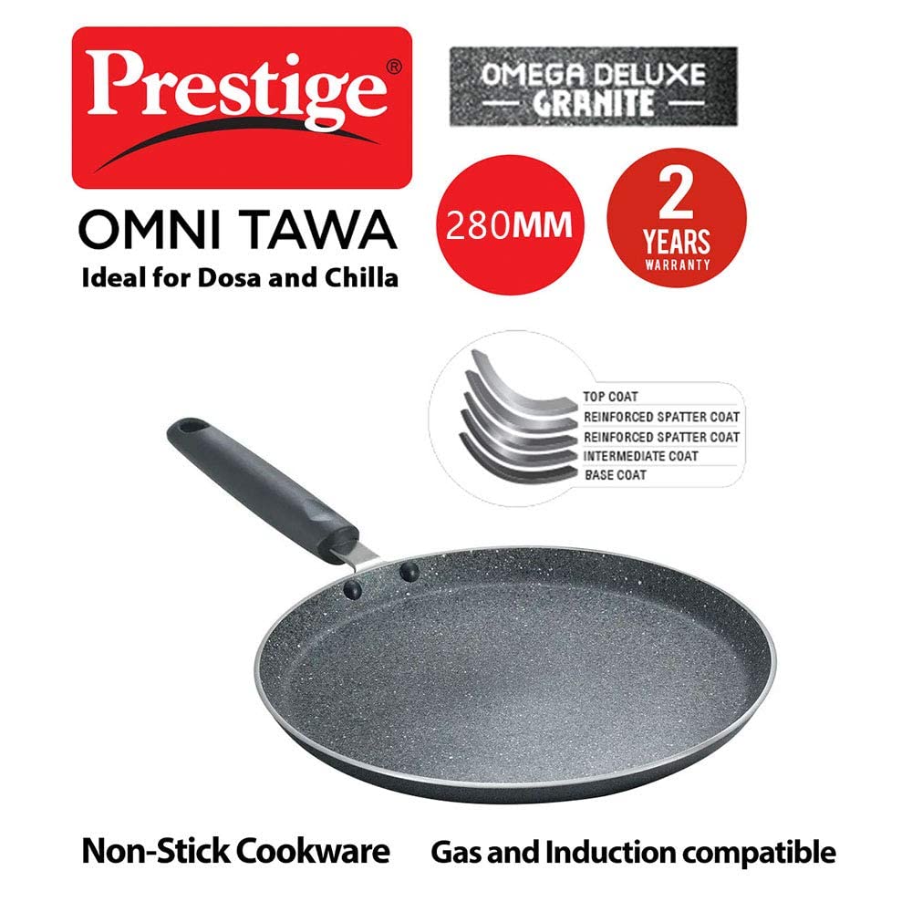Prestige Omega Deluxe Granite Dosa Tawa